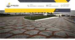 Desktop Screenshot of incbaskibeton.com
